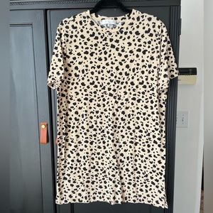 Spot print Shirt Dress | WAYF